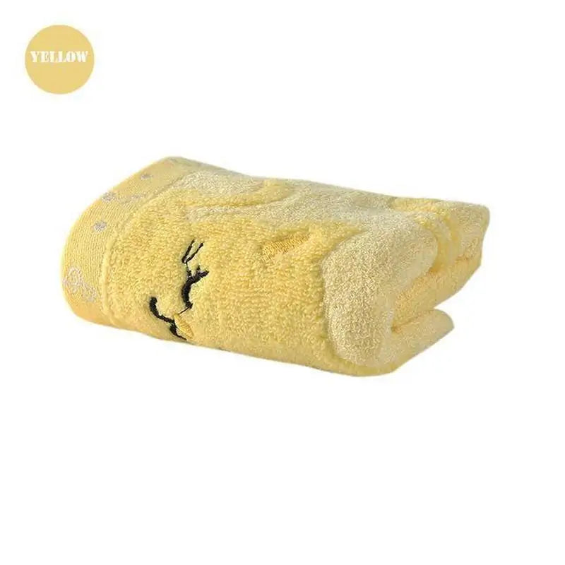 Bamboo Fiber Kitten Hand Towels