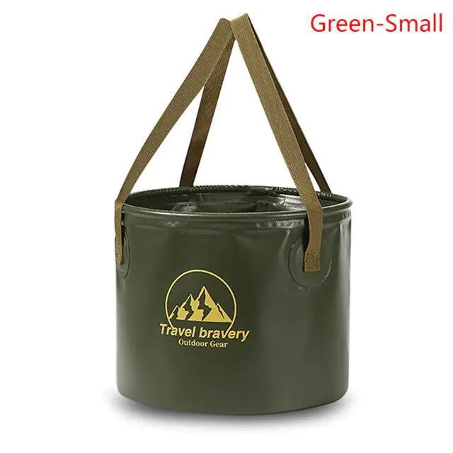 Compact Trekker's Folding Bucket